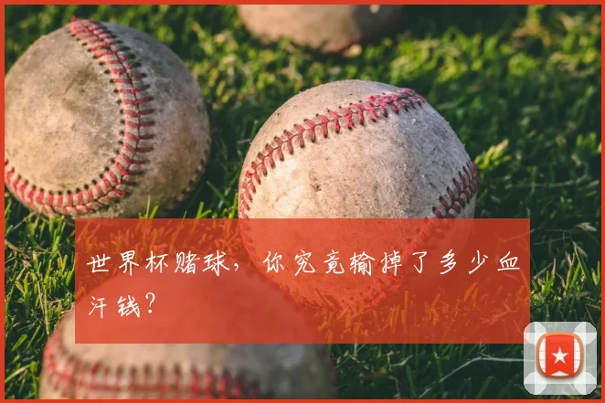 世界杯赌球，你究竟输掉了多少血汗钱？