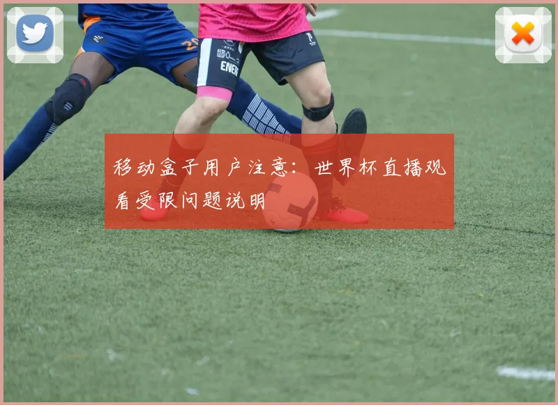 移动盒子用户注意：世界杯直播观看受限问题说明